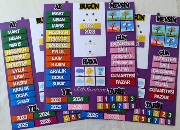 İnteraktif Takvi̇m Mor - Görsel 3