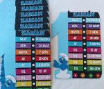Zaman Çi̇zelgesi̇ Panosu SİRİNLİ