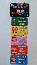 SINIF KURALARI PAOSU BAYKUŞLU SİYAH - Görsel 4
