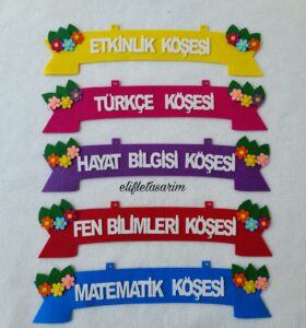 KÖŞE BAŞLIKLARI 5 Lİ