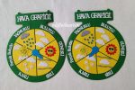 HAVA GRAFİĞİ PANOSU YEŞİL SARI
