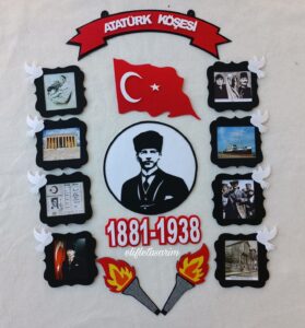 ATATÜRK KÖŞESİ ZEMİNSİZ
