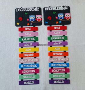 DEĞERLERİMİZ PANOSU BAUKUŞLU - Görsel 3