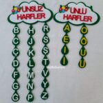 ÜNLÜ ÜNSÜZ HARFLER YEŞİL
