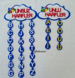 ÜNLÜ ÜNSÜZ HARFLER MAVİ