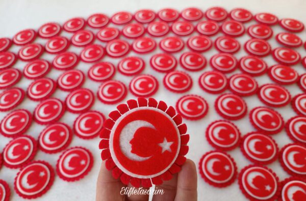 KEÇEDEN ATATÜRK ROZETİ