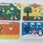 MEVSİM KÖŞESİ PANOSU DİKDÖRTGEN