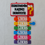 KAÇINCI DERSTEYİZ PANOSU