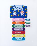 HAFTANIN GÜNLERİ ASTRONOT MAVİ