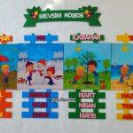 KARE BASKILI MEVSİM KOSESİ