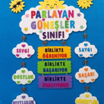 GÜNEŞLİ BULUTLU KAPI SÜSÜ