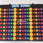 ÇİÇEK PANOSU 27 KİŞİLİK
